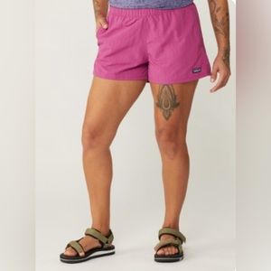 Patagonia Barely Baggy Women’s Shorts Amaranth Pink Size M